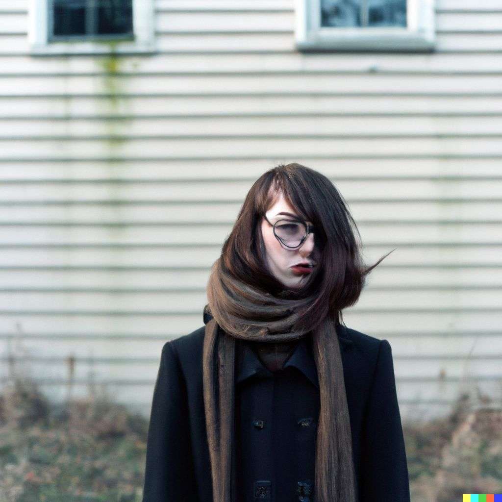 a representation of anxiety, photograph taken on Kodak Portra 160 film